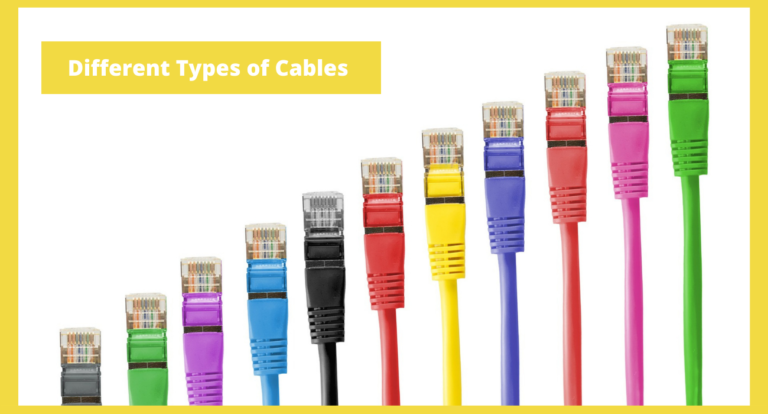 Different Types of Cables | Twisted Pair Cable | Fiber Optic Cable